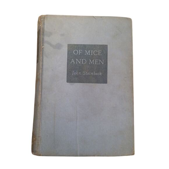 Of Mice and Men John Steinbeck Triangle Books New York 13th Printing 1939 READ - Picture 1 of 13